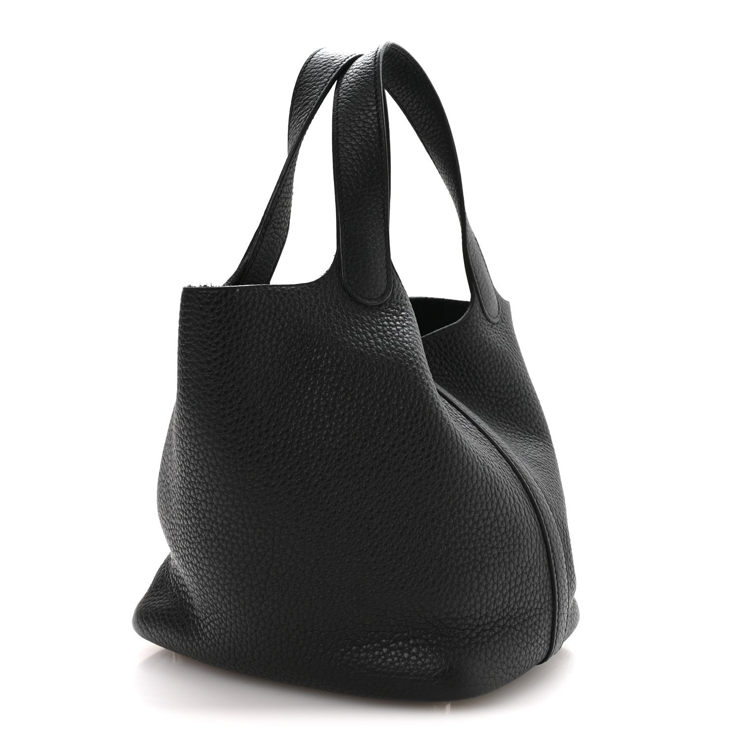 Hermes Taurillon Clemence Picotin Lock 18 PM Black 3 of 13