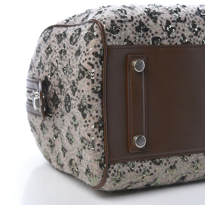 Louis Vuitton Sequin Monogram Sunshine Express Speedy Kaki 5 of 11