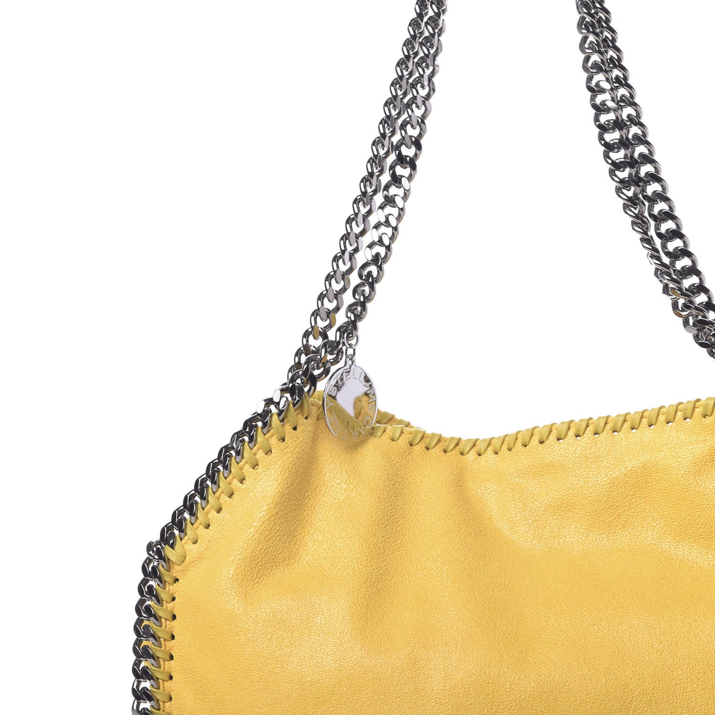 Shaggy Deer Small Falabella Tote Yellow
