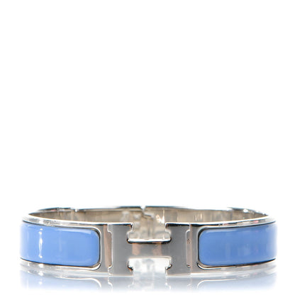 Hermes Enamel Narrow Clic Clac H Bracelet PM Lilac 1 of 5
