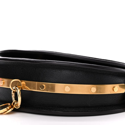Chloe Calfskin Small Nile Bracelet Minaudiere Bag Black 10 of 12