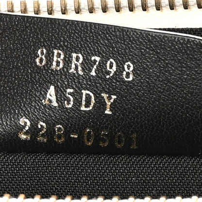 Fendi Vitello Grace Matte Small Fendigraphy Hobo Bag White Ice 7 of 11