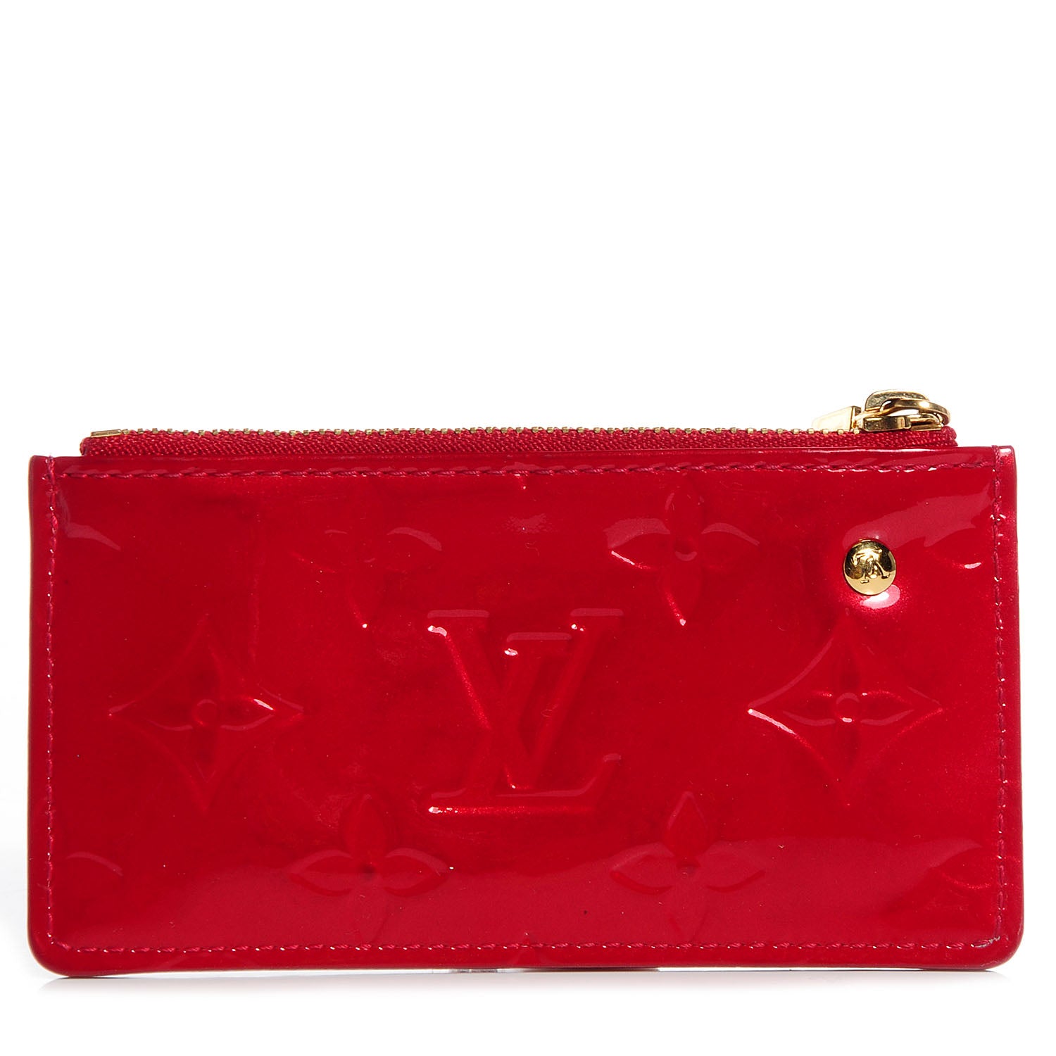Louis Vuitton Vernis Key Pouch Pomme D'Amour 1 of 7
