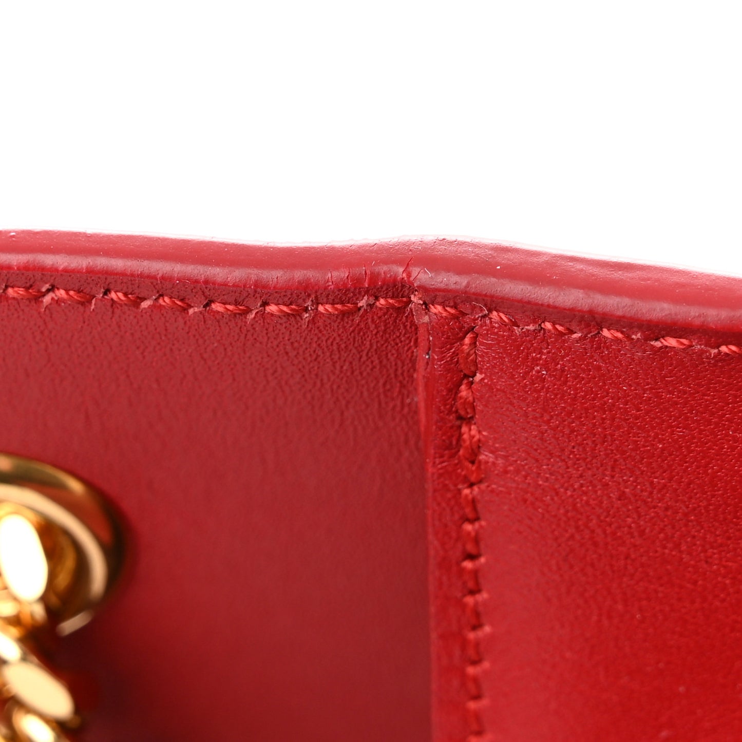 Smooth Calfskin Medium Classic Monogram Kate Tassel Satchel Lipstick Red