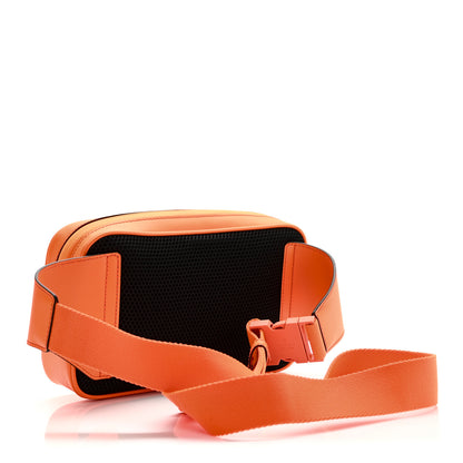 Gucci Rubber Effect Monogram GG Belt Bag New Orange Fluo 3 of 10