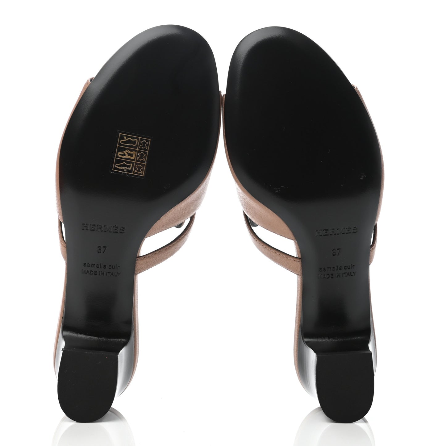 Goatskin Candy Sandals 37 Bois De Santal