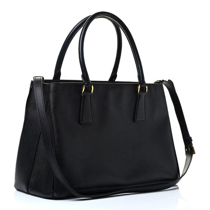 Prada Saffiano Lux Small Tote Black 2 of 5
