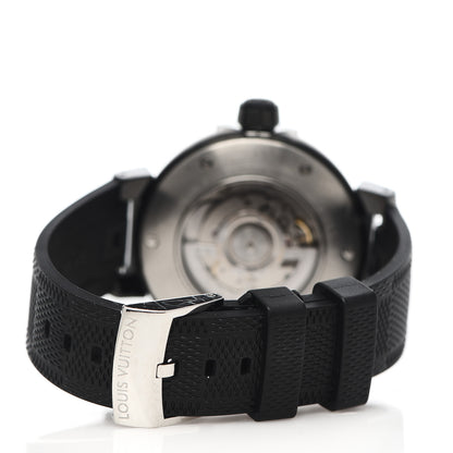 Louis Vuitton PVD Stainless Steel Rubber 42mm Evolution GMT Automatic Watch Black 4 of 5