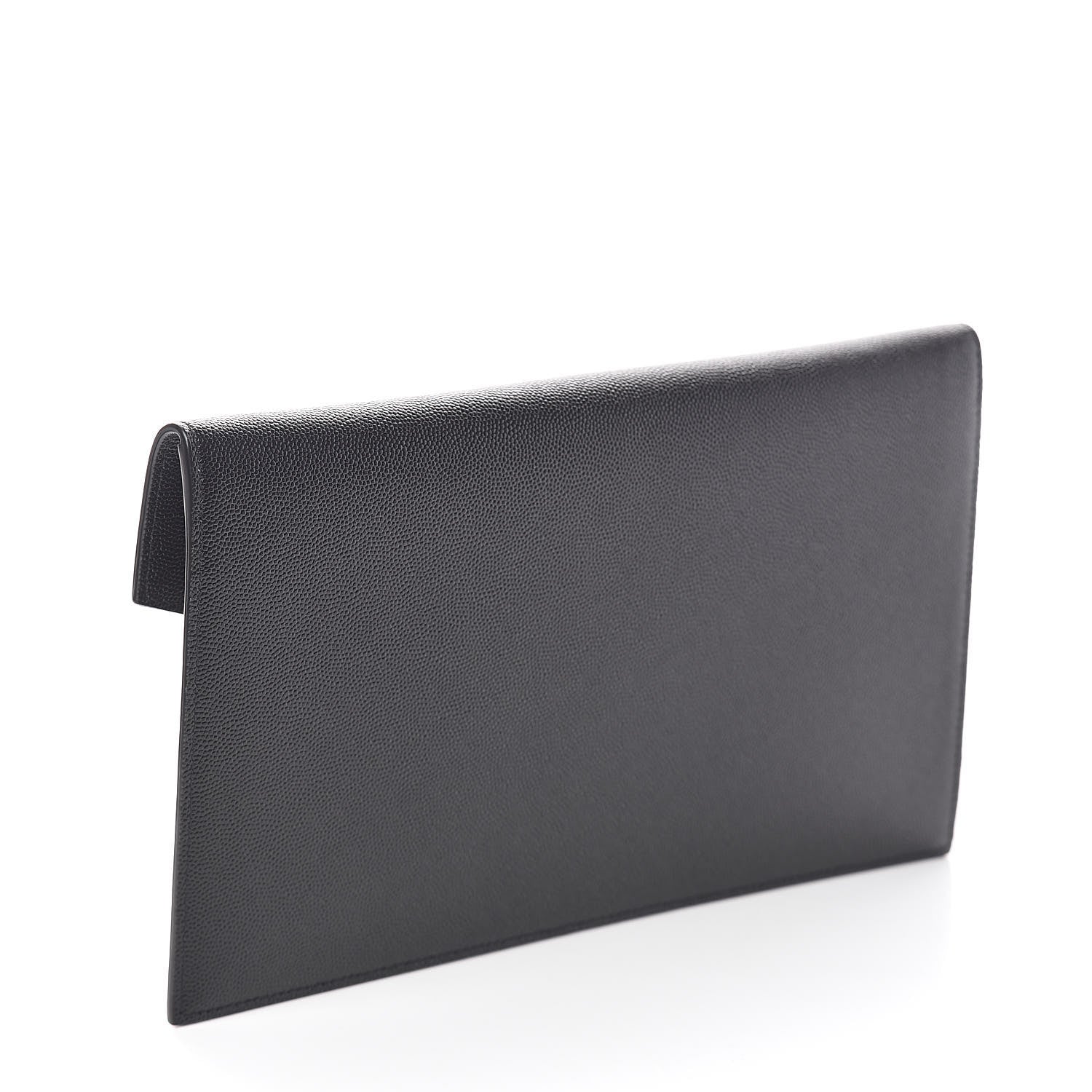 Saint Laurent Grain De Poudre Uptown Pouch Black 3 of 7