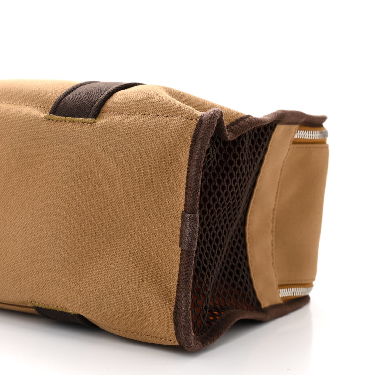 Polyamide Cotton Carrying Dog Bag Fauve Feu