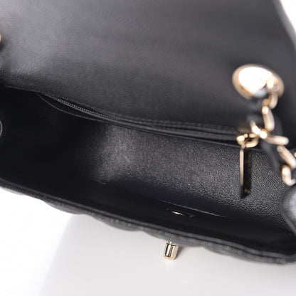 Chanel Caviar Quilted Mini Square Flap Black 5 of 8