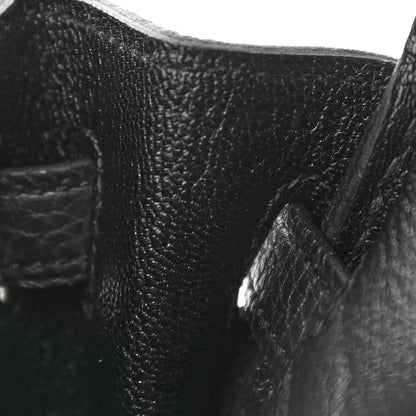 Hermes Togo Birkin 25 Black 6 of 11
