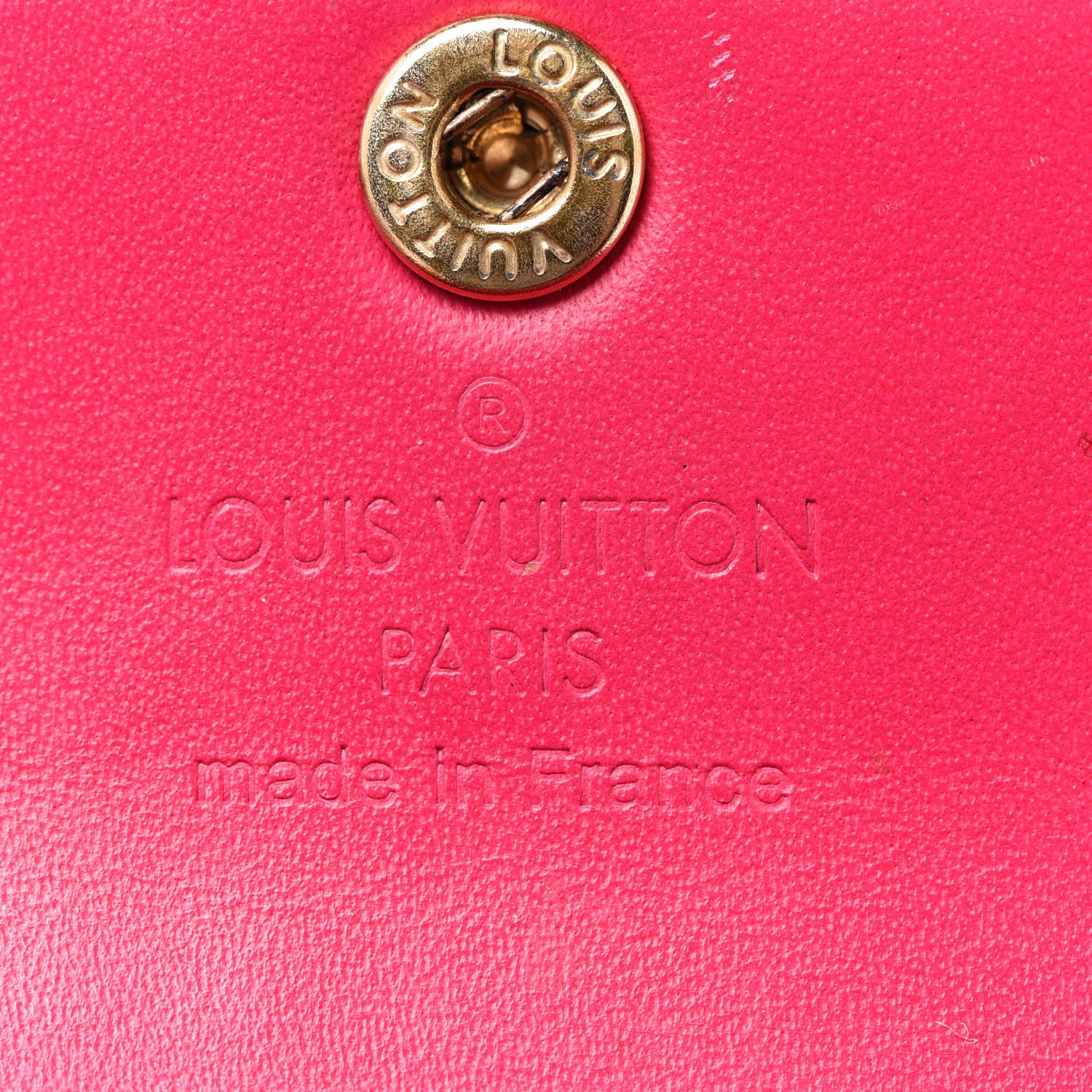 Louis Vuitton Vernis Ludlow Wallet Fuchsia 6 of 7