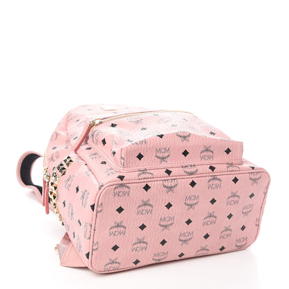 MCM Visetos Small Side Stud Stark Backpack Soft Pink 4 of 10