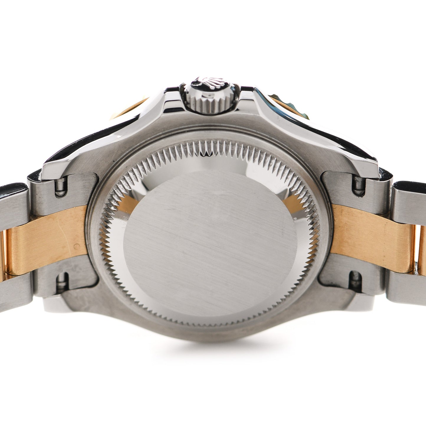 Stainless Steel 18K Yellow Gold 29mm Oyster Perpetual Date Yacht-Master Watch Silver 169623