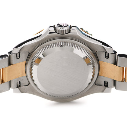 Rolex Stainless Steel 18K Yellow Gold 29mm Oyster Perpetual Date Yacht-Master Watch Silver 169623 4 of 4