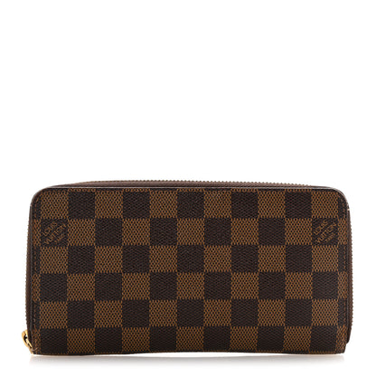 Louis Vuitton Damier Ebene Zippy Wallet 1 of 11