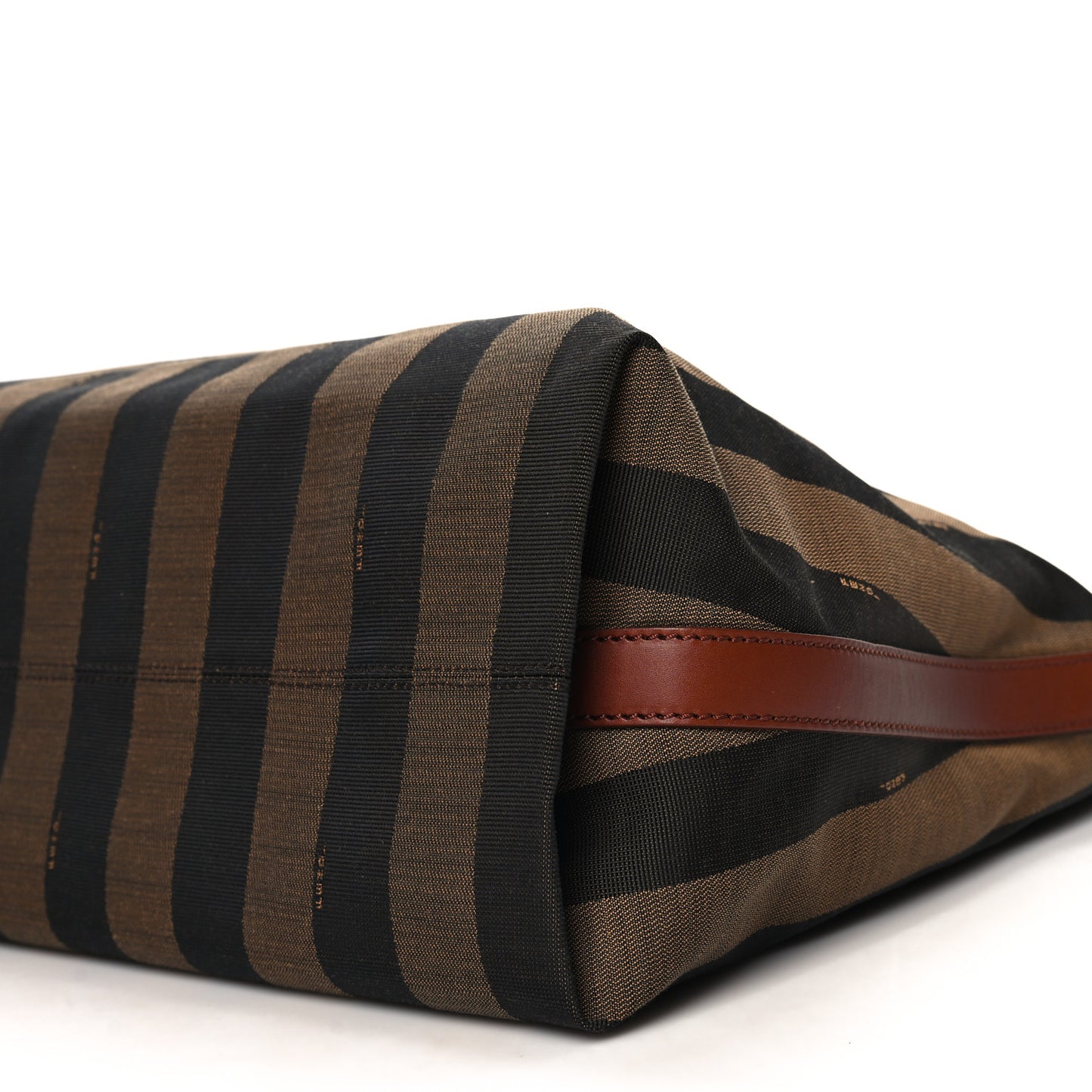 Pequin Cuoio Vegetale Large Hobo Tobacco Black Cuoio