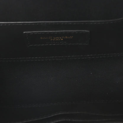 Saint Laurent Lambskin Matelasse Vicky Monogram Belt Bag Eros Red 5 of 9