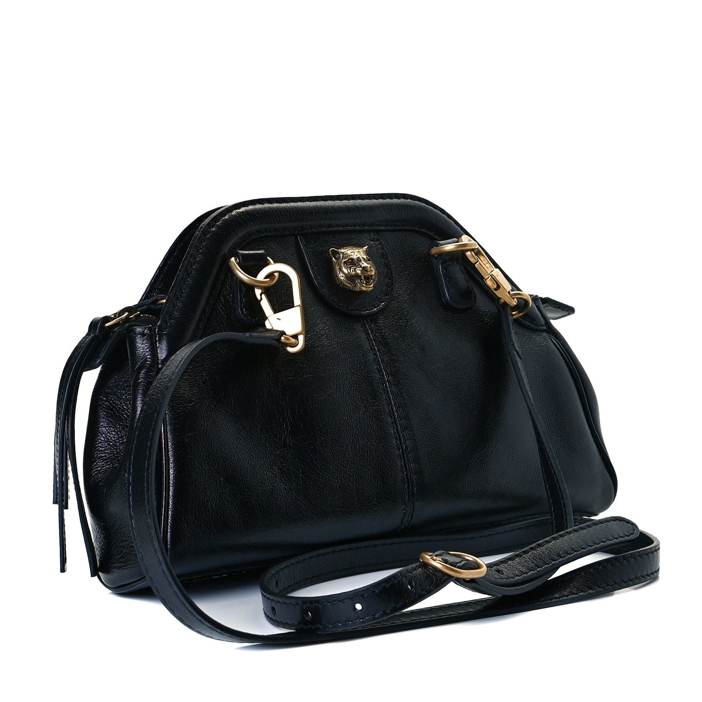 Calfskin Small Re(Belle) Crossbody Bag Black