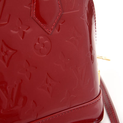 Louis Vuitton Vernis Alma BB Pomme D'Amour 12 of 12