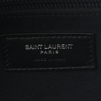 Saint Laurent Canvas ID Shopping Bag Black 6 of 11