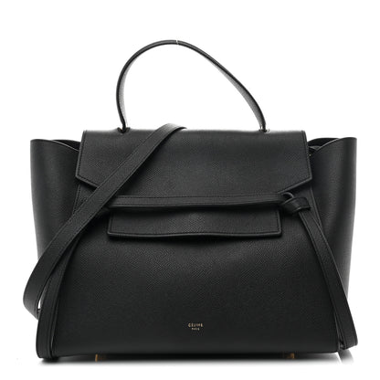 Celine Grained Calfskin Mini Belt Bag Black 1 of 10