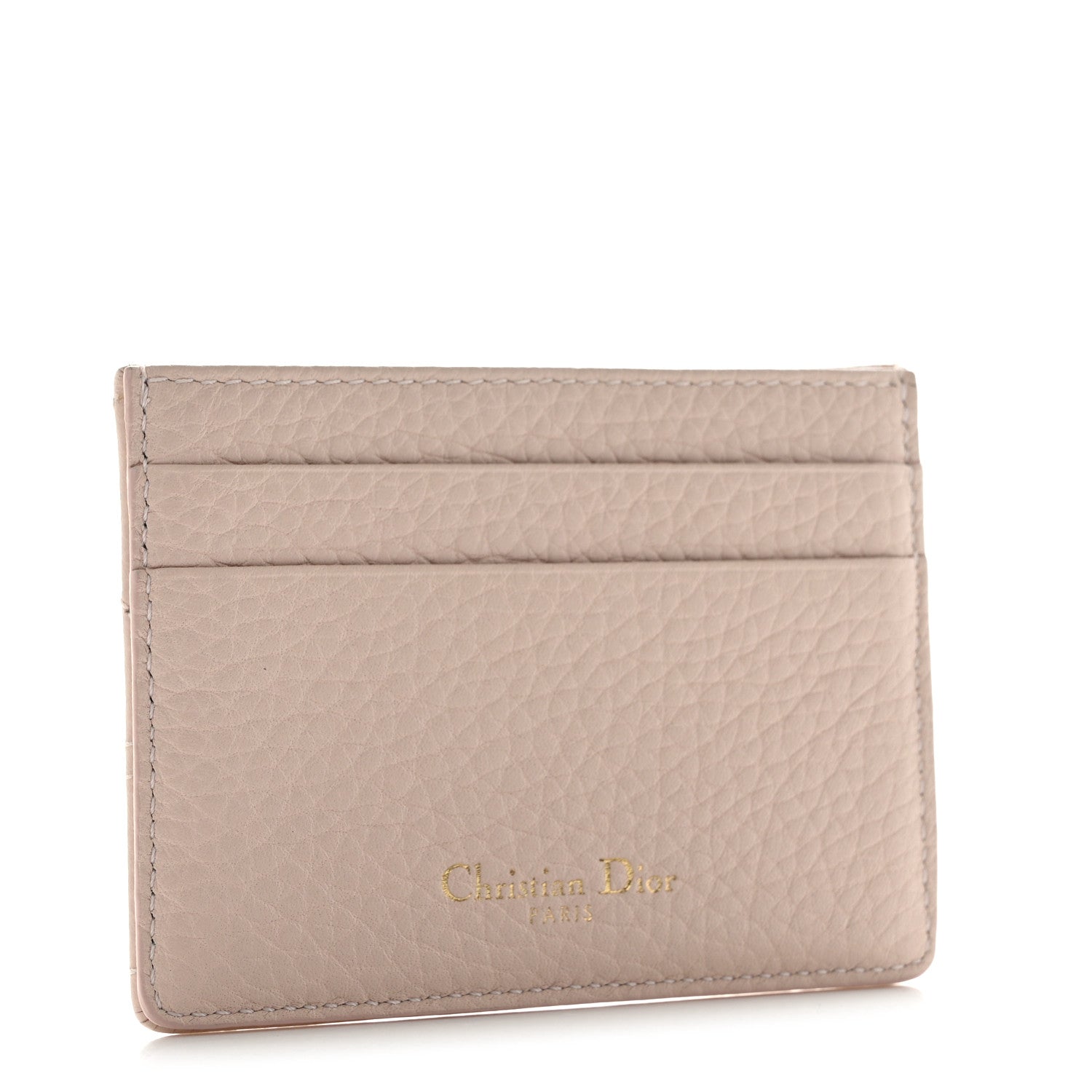 Christian Dior Grained Calfskin Cannage Diorama Card Holder Rose Poudre 3 of 8