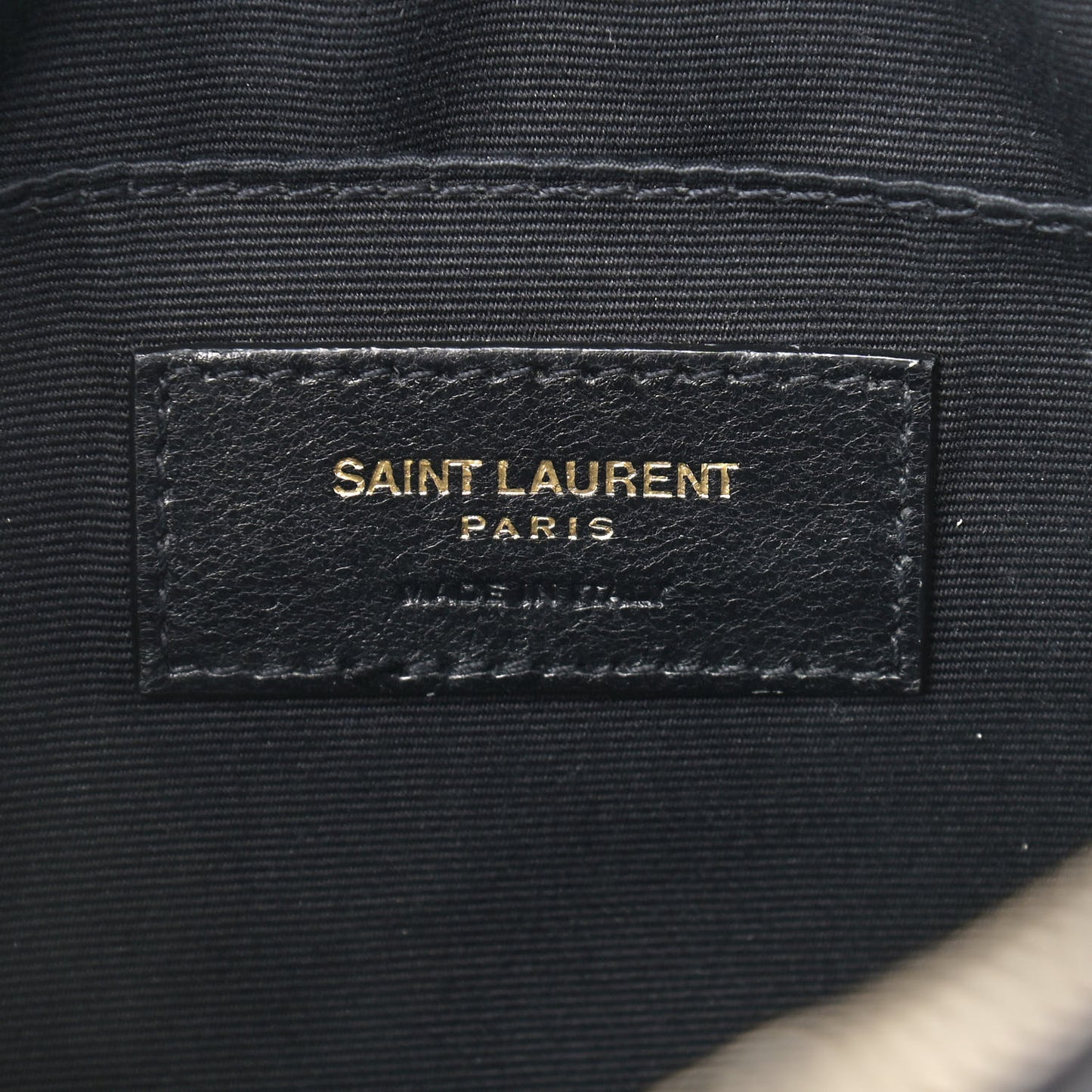 Calfskin Matelasse Monogram Lou Camera Bag Black