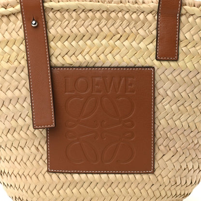 Loewe Raffia Basket Tote Bag Natural Tan 6 of 8