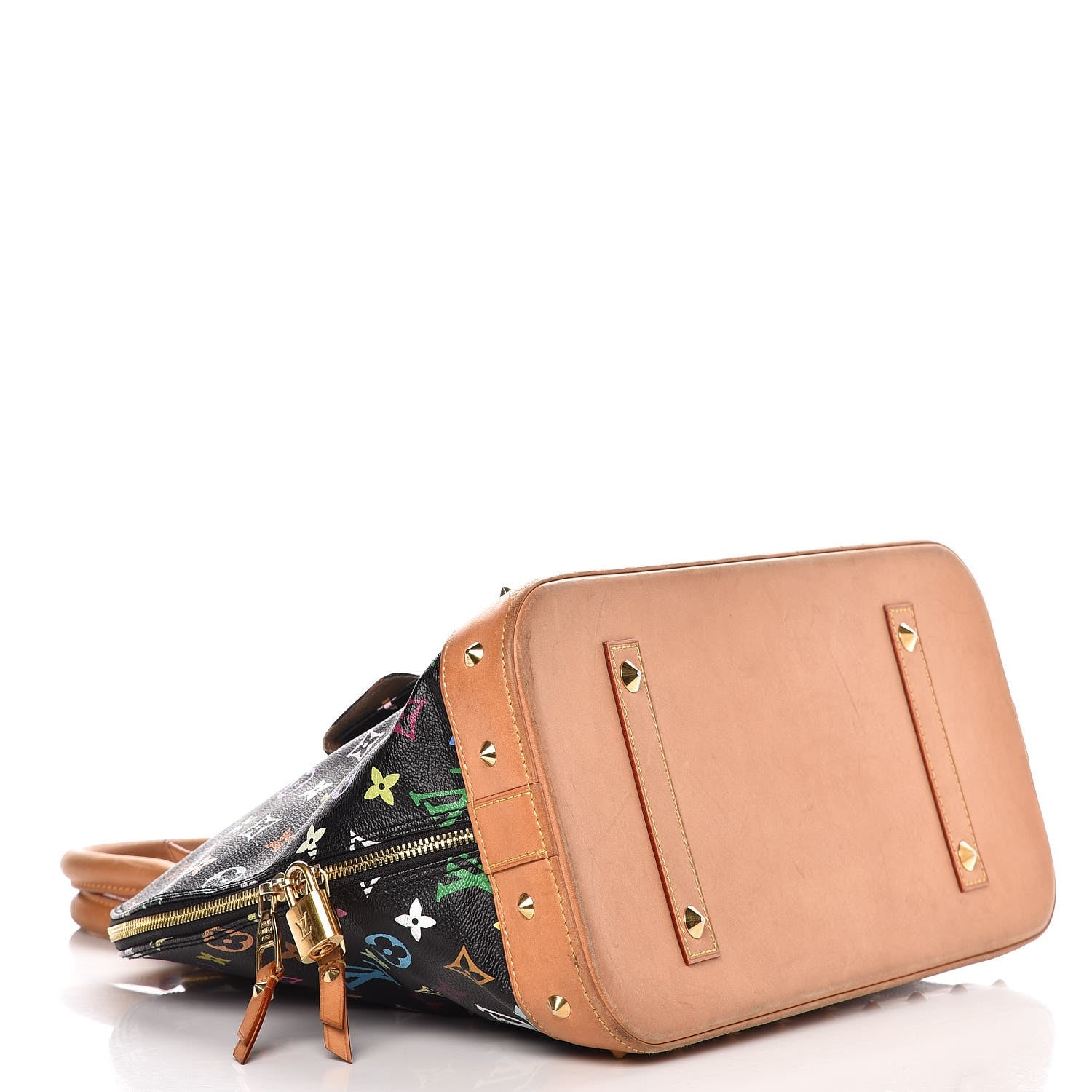 Louis Vuitton Monogram Multicolor Alma GM Black 4 of 15
