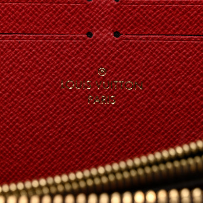 Louis Vuitton Damier Ebene Clemence Wallet Cherry 6 of 6