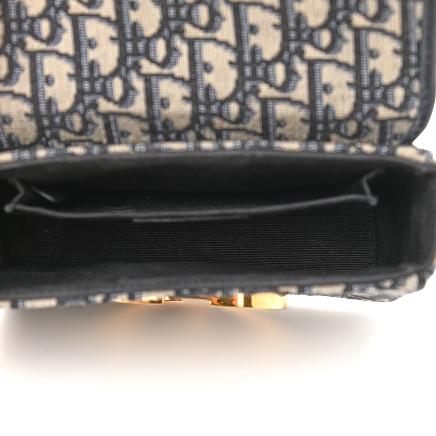 Christian Dior Oblique 30 Montaigne Box Bag Blue 5 of 11