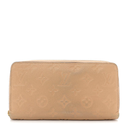 Louis Vuitton Empreinte Zippy Wallet Tourterelle 1 of 9
