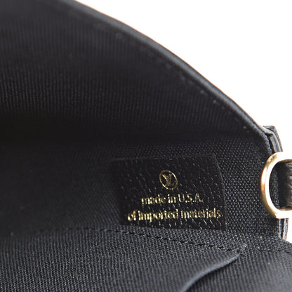 Louis Vuitton Empreinte Pochette Felicie Chain Wallet Black 9 of 12
