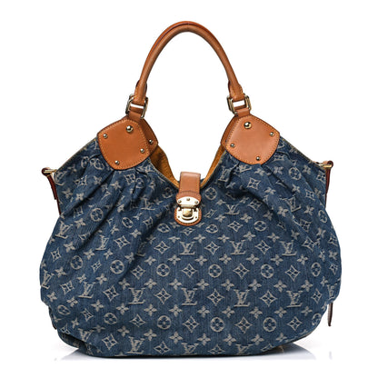 Louis Vuitton Denim Mahina XL Blue 1 of 21