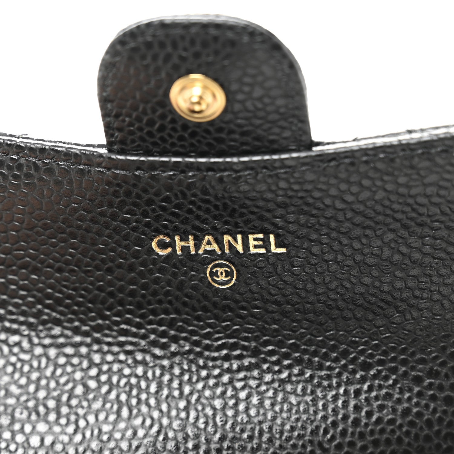 Chanel Caviar Quilted Flap Card Holder Black 6 of 10