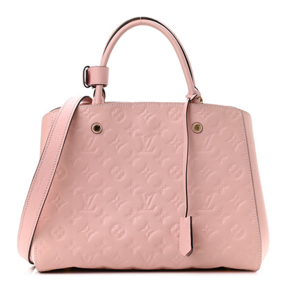 Louis Vuitton Empreinte Montaigne BB Rose Ballerine 1 of 11