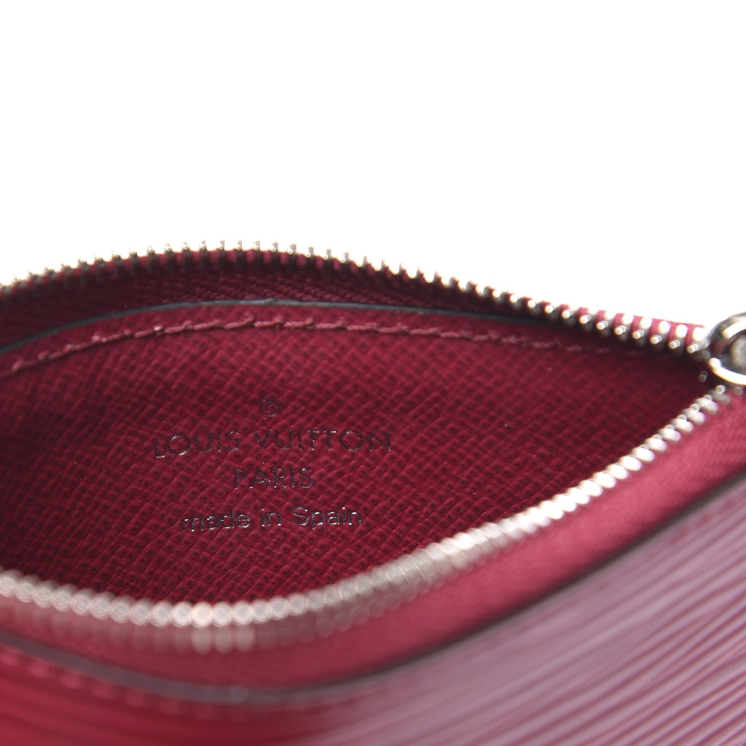 Louis Vuitton Epi Trio Card Case Wallet Rose Ballerine Rouge Fuchsia 6 of 7