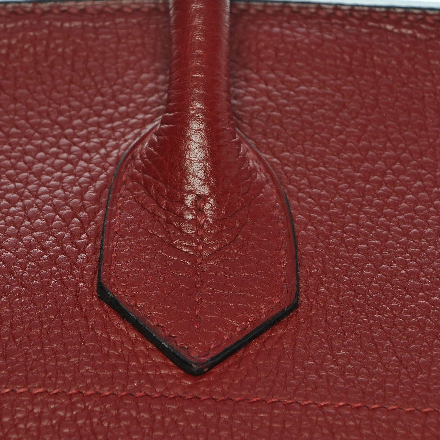 Taurillon Clemence JPG Birkin 42 Rouge H