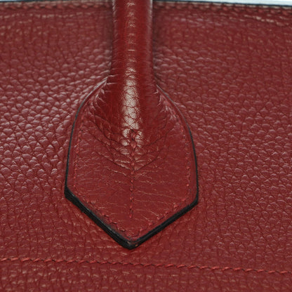 Hermes Taurillon Clemence JPG Birkin 42 Rouge H 26 of 33
