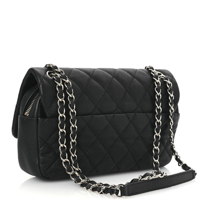 Chanel Caviar Quilted Medium Easy Flap Black 3 of 11