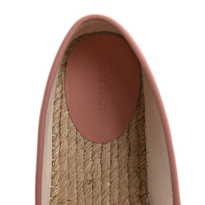 Gucci Monogram Espadrilles 37 Soft Pink 7 of 11