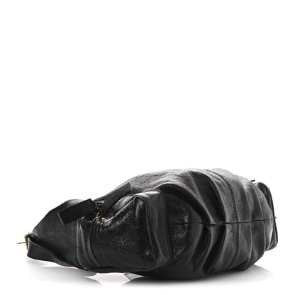 Christian Dior Crinkled Calfskin Large Grand Tour Multipocket Bag Black 4 of 10