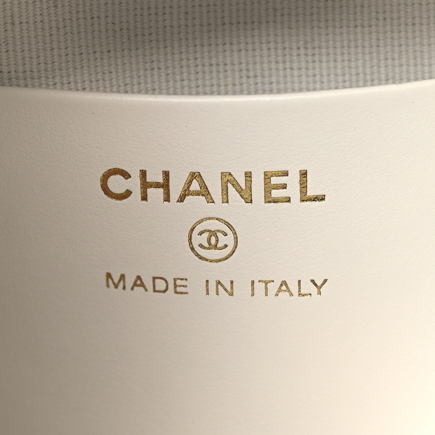 Chanel Shiny Crumpled Calfskin Quilted Nano 31 Shopping Bag White 6 of 11