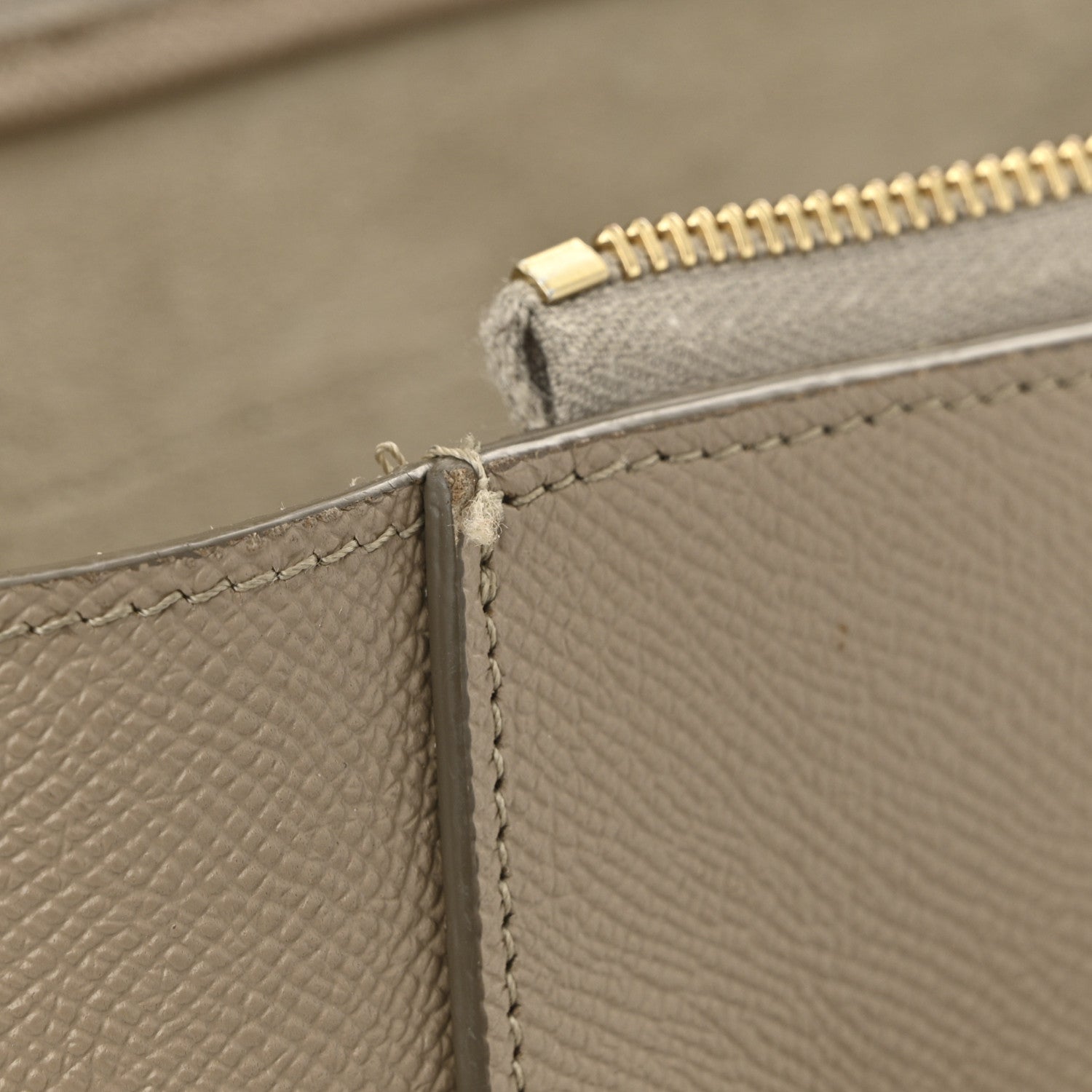 Celine Grained Calfskin Micro Belt Bag Light Taupe 14 of 14