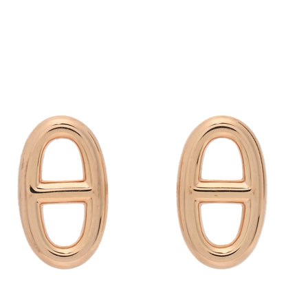 Hermes 18K Rose Gold TPM Farandole Stud Earrings 1 of 5