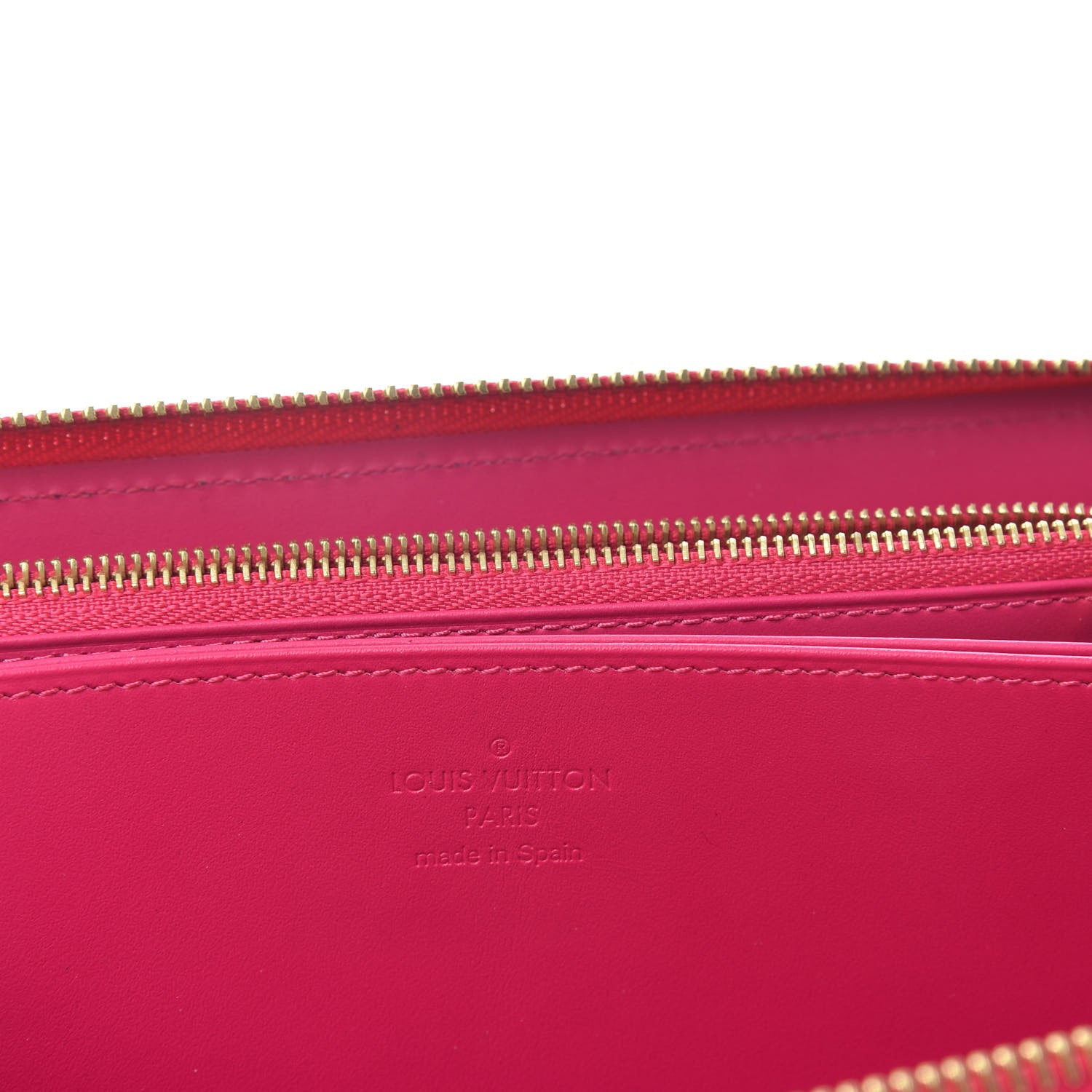Louis Vuitton Vernis Valentine Zippy Wallet Fuchsia 6 of 6