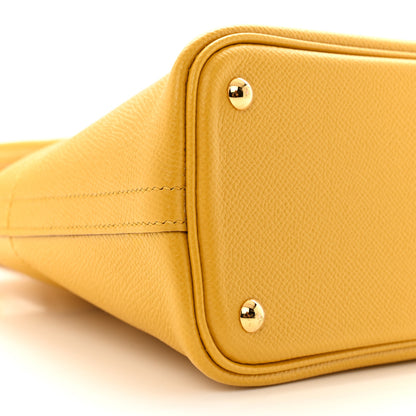 Hermes Epsom Bolide 27 Jaune Ambre 9 of 13