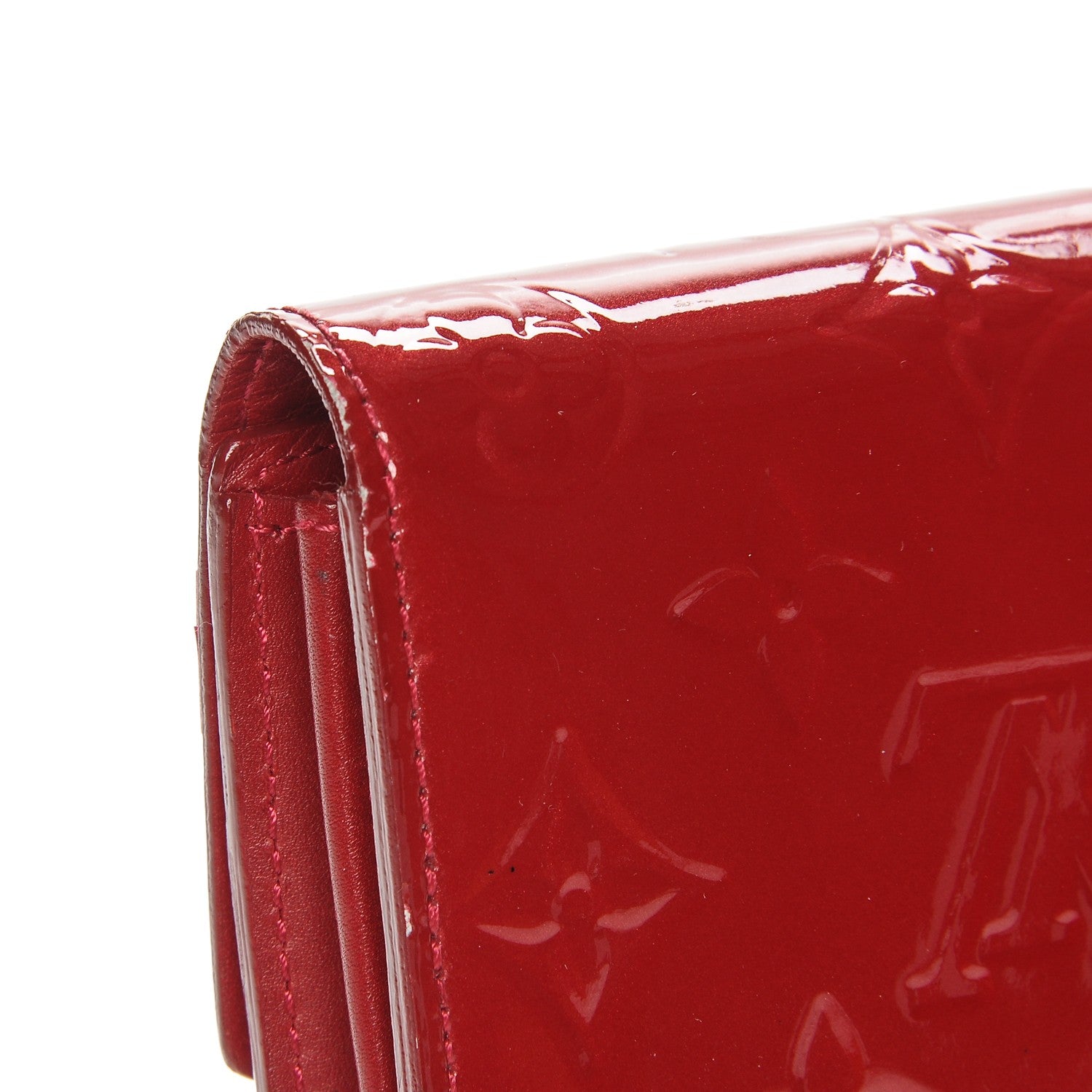 Louis Vuitton Vernis Sarah Wallet Pomme D'Amour 7 of 7